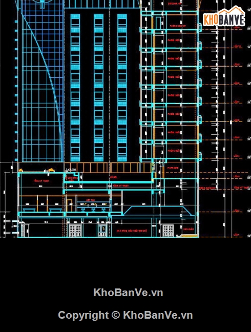 Khách sạn Kaya,cad khách sạn kaya,khách sạn kaya cad