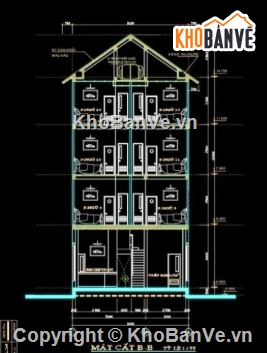 khách sạn 4 tầng,Khách sạn mini,cad khách sạn 4 tầng,khách sạn mini 4 tầng