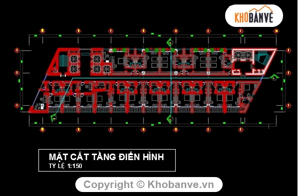 khách sạn,thiết kế khách sạn,mẫu đồ án khách sạn,bản vẽ khách sạn