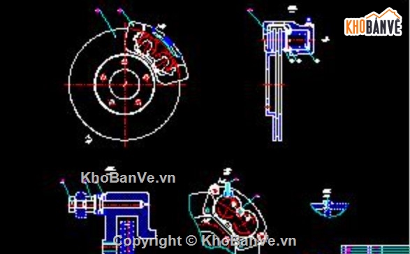hệ thống phanh,Land Cruiser V8,cấu tạo phanh,khai thác kỹ thuật.