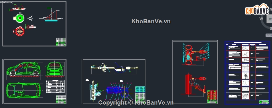 Đồ án hệ thống lái trợ lực điện xe Kia Morning,hệ thống lái trợ lực điện xe Kia Morning,Bản vẽ cad hệ thống lái trợ lực điện xe Kia Mornin