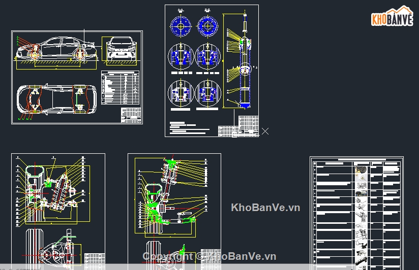 Khai thác  hệ thống treo trên xe Toyota Camry,Đồ án  hệ thống treo trên xe Toyota Camry,Bản vẽ CAD  hệ thống treo trên Toyota Camry,Luận án  hệ thống treo trên xe Toyota Camry