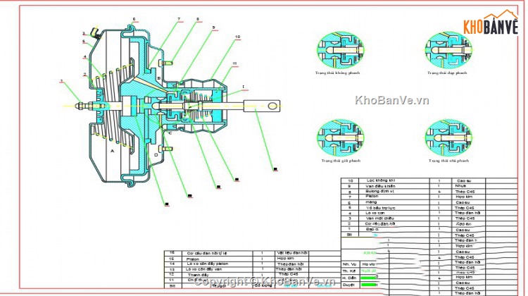 khảo sát kiểm nghiệm hệ thống phanh,hệ thống phanh trên xe,đồ án hệ thống phanh