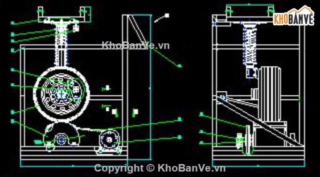 bệ thử hệ thống treo,McPherson,kiểm nghiệm hệ thống treo,đồ án ô tô,hệ thống treo trước xe du lịch