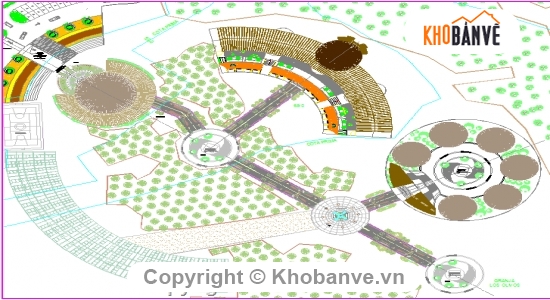 kiến trúc trung tâm,đào tạo cảnh quan,file cad trung tâm