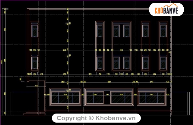 bản vẽ nhà phố 3 tầng,nhà 3 tầng có phối cảnh,mẫu nhà 3 tầng đẹp