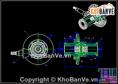 Đồ án bàn động,thiết kế cầu chủ động,dòng xe dẫn động cầu sau