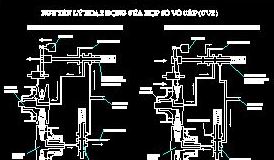 hệ thống hộp số,đồ án hệ thống hộp số,hệ thống hộp số cad