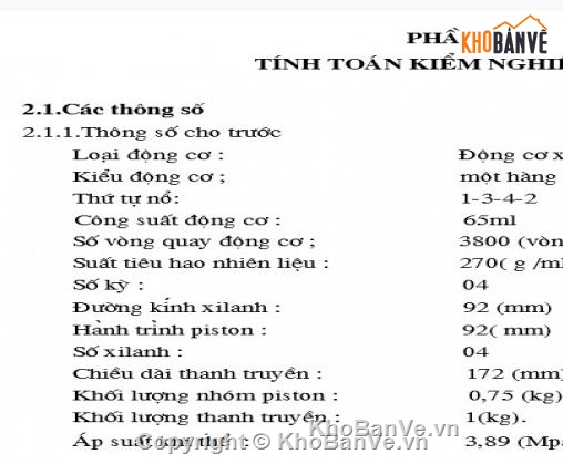 kết cấu động cơ ô tô,kết cấu động cơ,động cơ ô tô