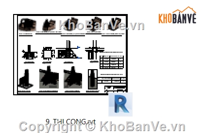 Đồ án,thi công,kết cấu móng,thi công móng