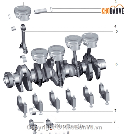 khai thác động cơ,Đồ án khai thác động cơ 1AZ-FE,khai thác động cơ N74,khai thác động cơ 4G63