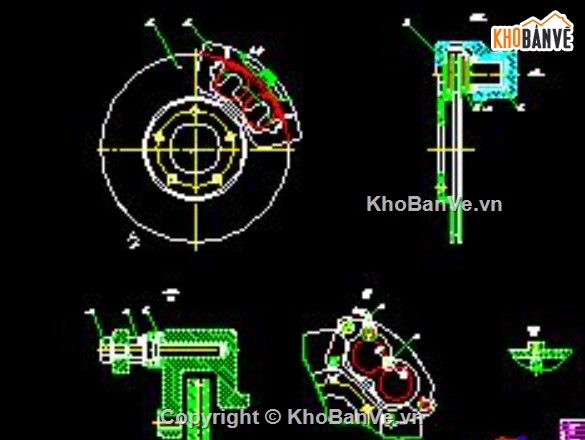 hệ thống phanh,Chevrolet Captiva,đồ án ô tô,bản vẽ kỹ thuật