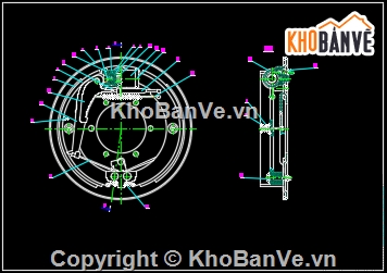 Đồ án,xe tải,đồ án hệ thống phanh,Đồ án phanh,hệ thống phanh xe