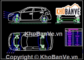 Đồ án,đồ án ô tô,bản vẽ đồ án ô tô,đồ án hệ thống treo,hệ thống treo