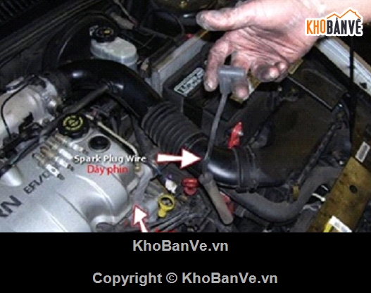 đồ án ô tô,bản vẽ hệ thống đánh lửa,đồ án xe