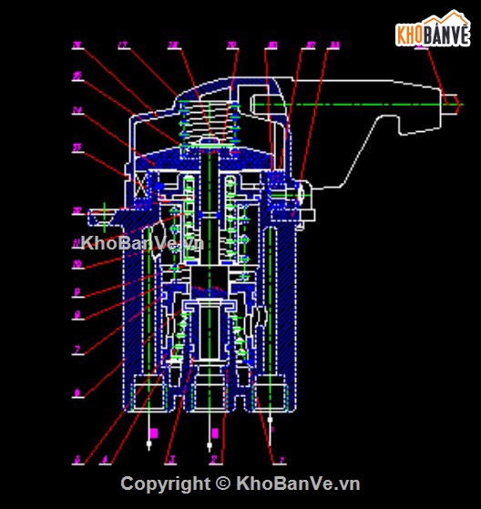Đồ án phanh,phanh ô tô,hệ thống phanh ôtô,dẫn động khí nén