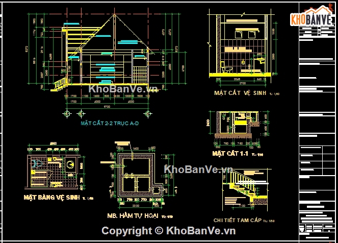bản vẽ nhà 3 phòng,Bản vẽ nhà nghỉ,Bản vẽ nhà nghỉ 3 phòng,Bản vẽ nhà  1 tầng