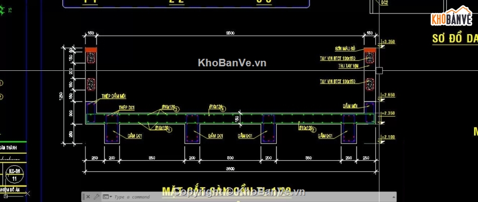 cầu giao thông,cầu nông thôn,Bản vẽ cầu giao thông