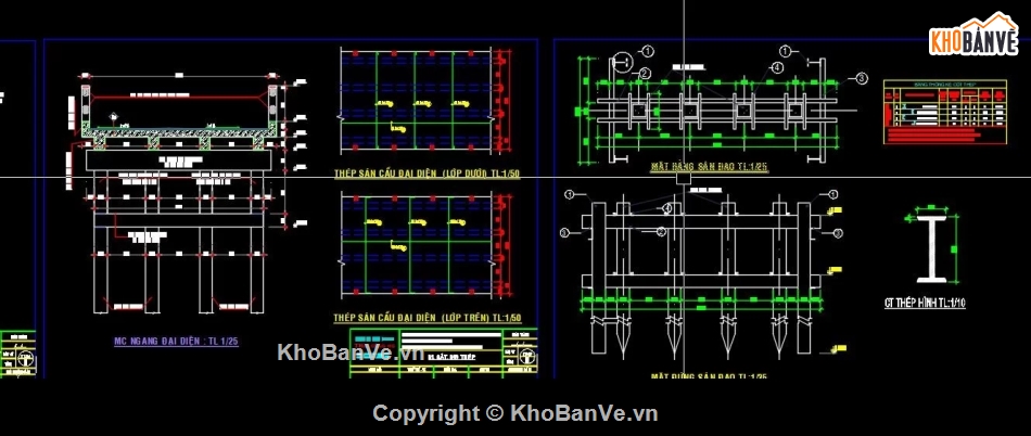 cầu giao thông,cầu nông thôn,Bản vẽ cầu giao thông