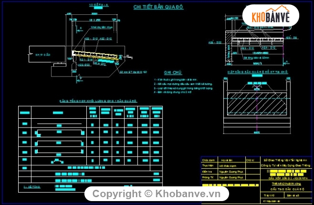 thiết kế cầu,Bản vẽ dầm T,Cầu 1 nhịp dầm T 9m,Bản vẽ cầu Xốp Xăng 2