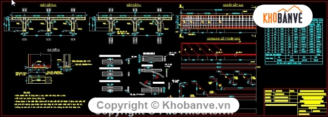 thiết kế cầu,Bản vẽ dầm T,Cầu 1 nhịp dầm T 9m,Bản vẽ cầu Xốp Xăng 2