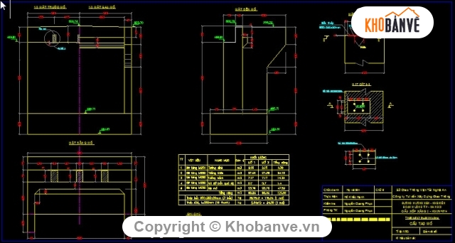 thiết kế cầu,Bản vẽ dầm T,Cầu 1 nhịp dầm T 9m,Bản vẽ cầu Xốp Xăng 2