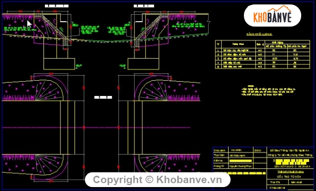 thiết kế cầu,Bản vẽ dầm T,Cầu 1 nhịp dầm T 9m,Bản vẽ cầu Xốp Xăng 2