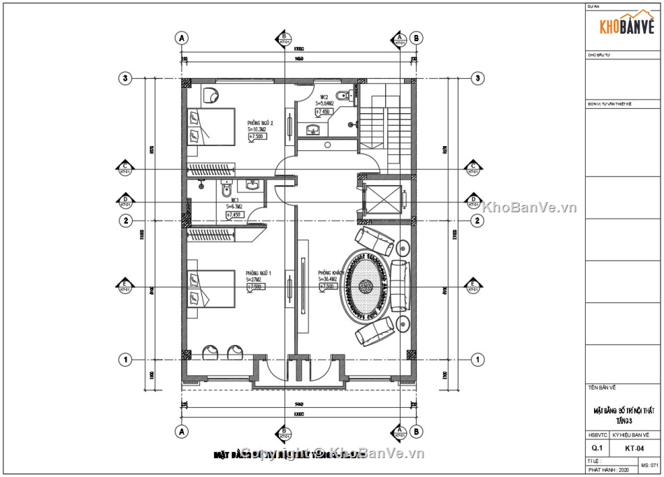 file cad kiến trúc nhà phố 4 tầng,Nhà 4 tầng tân cổ điển file autocad,Nhà phố tân cổ điển 10x14m