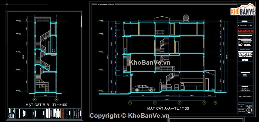 Bản vẽ nhà phố,nhà phố 4 tầng,nhà 4 tầng