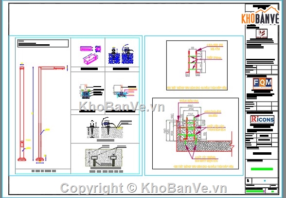bản vẽ hoàn công,hệ thống chiếu sáng,hoàn công hệ thống chiếu sáng