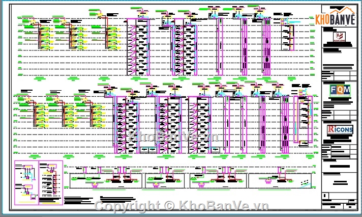 hút khói khí,tăng áp hút khói khí,hút khói khí nhà 5 tầng
