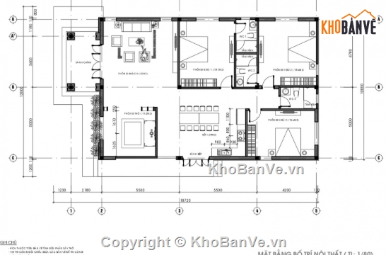 biệt thự 1 tầng,cad biệt thự 1 tầng,file cad biệt thự 1 tầng,biệt thự 1 tầng file cad