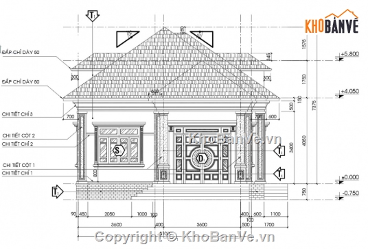 biệt thự 1 tầng,cad biệt thự 1 tầng,file cad biệt thự 1 tầng,biệt thự 1 tầng file cad