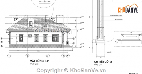 biệt thự 1 tầng,cad biệt thự 1 tầng,file cad biệt thự 1 tầng,biệt thự 1 tầng file cad