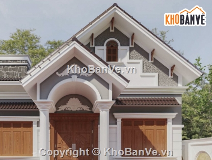 mái thái 1 tầng,biệt thự 1 tầng mái thái,cad biệt thự 1 tầng,file cad biệt thự 1 tầng,biệt thự 1 tầng file cad