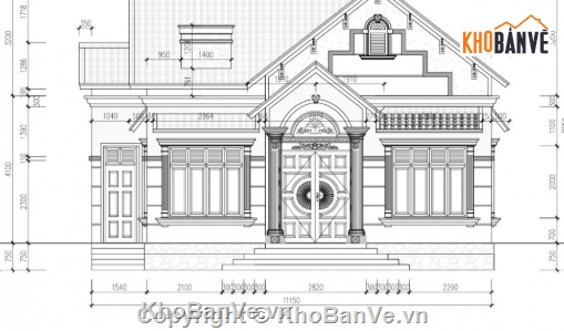 mái thái 1 tầng,biệt thự 1 tầng mái thái,cad biệt thự 1 tầng,file cad biệt thự 1 tầng,biệt thự 1 tầng file cad