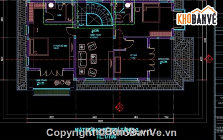 biệt thự 2 tầng cad,file cad biệt thự 2 tầng,biệt thự 2 tầng file cad