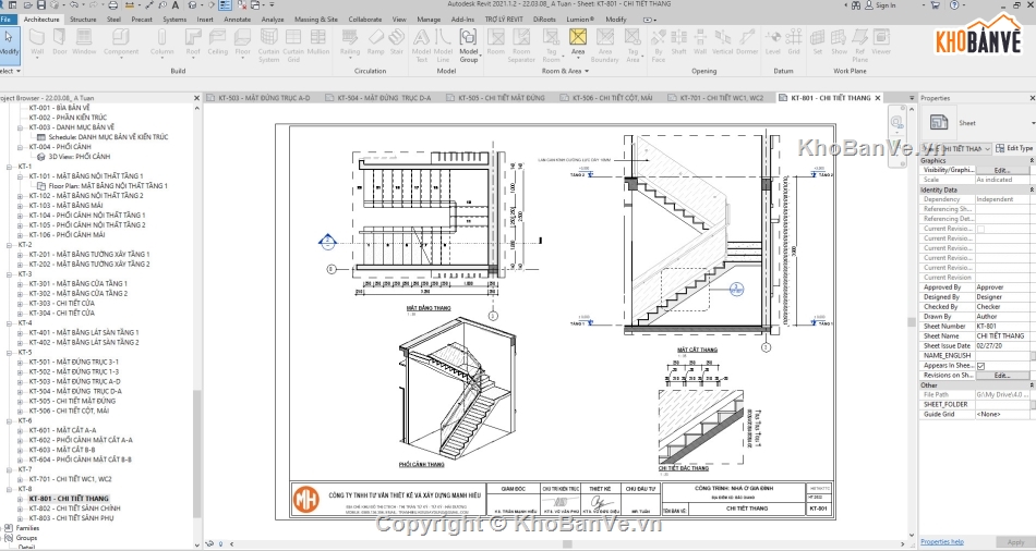 kiến trúc biệt thự 2 tầng,file revit biệt thự 2 tầng,Mẫu biệt thự 2 tầng mái nhật,biệt thự 2 tầng hiện đại