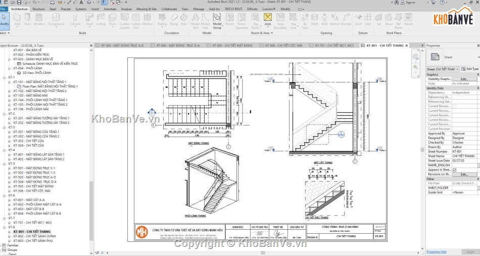 kiến trúc biệt thự 2 tầng,file revit biệt thự 2 tầng,Mẫu biệt thự 2 tầng mái nhật,biệt thự 2 tầng hiện đại