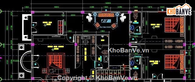 biệt thự 2 tầng,cad biệt thự 2 tầng,bản vẽ autocad biệt thự 2 tầng.,mẫu biệt thự 2 tầng cad