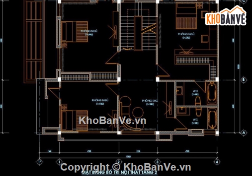 Biệt thự,biệt thự 3 tầng,cad biệt thự 3 tầng,file cad biệt thự 3 tầng