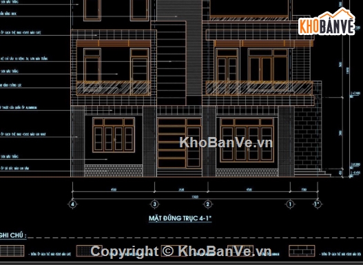 Biệt thự,biệt thự 3 tầng,cad biệt thự 3 tầng,file cad biệt thự 3 tầng