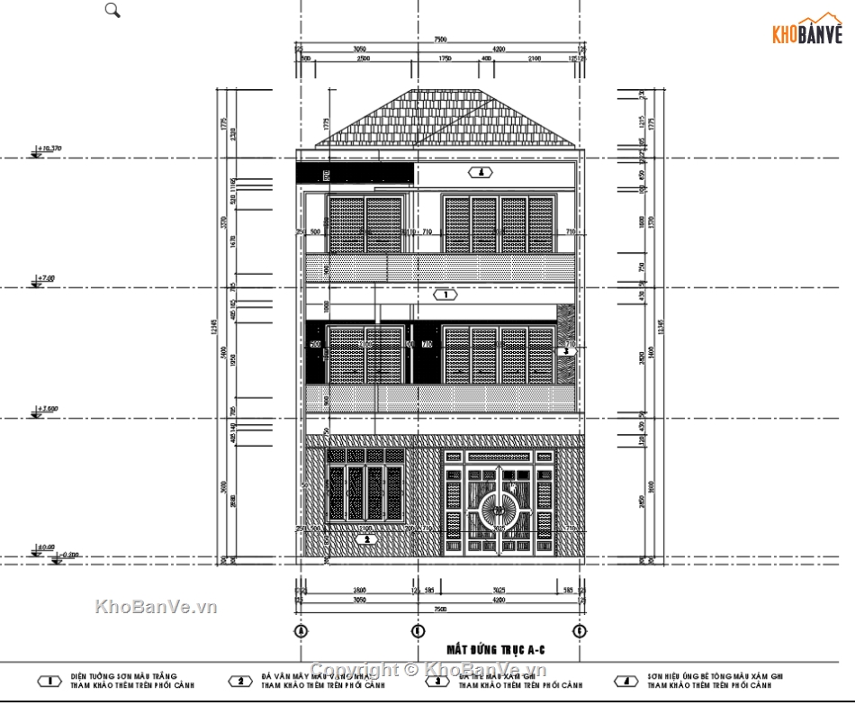 biệt thự 3 tầng hiện đại,nhà 3 tầng đẹp,nhà mái nhật 3 tầng mặt tiền 7m,nhà đẹp,nhà xinh,thiết kế nhà phố