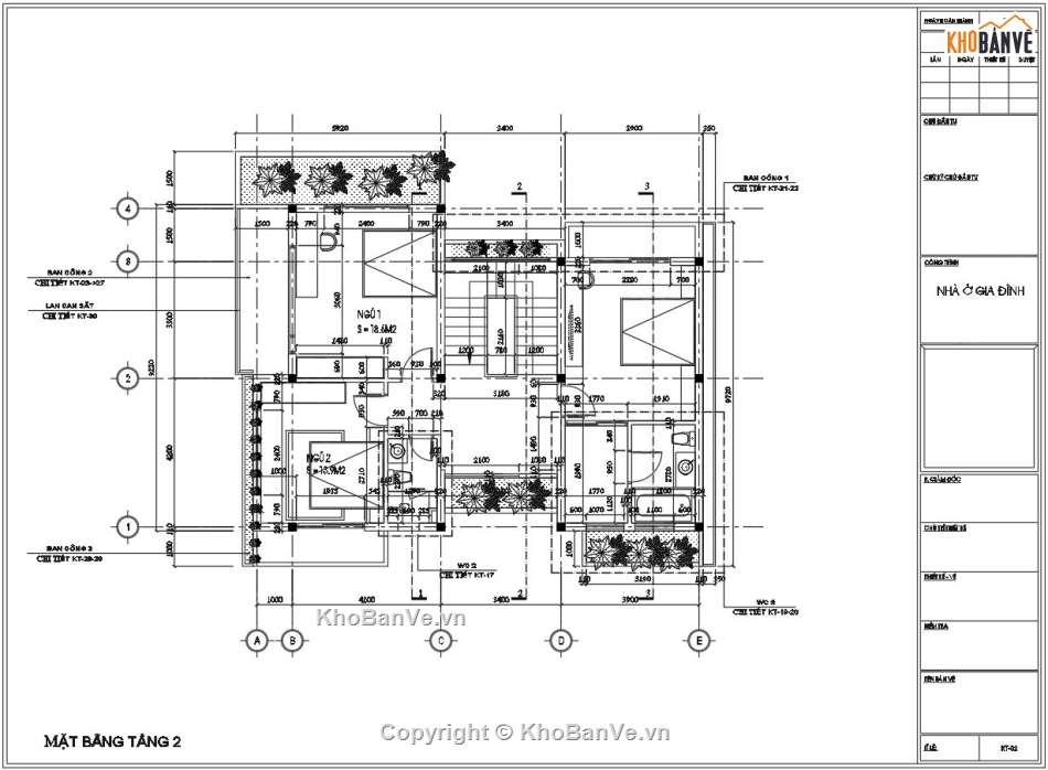 Biệt thự 3 tầng 9.7x12.2m,bản vẽ biệt thự 3 tầng file cad,Thiết kế biệt thự 3 tầng,Bản vẽ Biệt thự 3 tầng đẹp