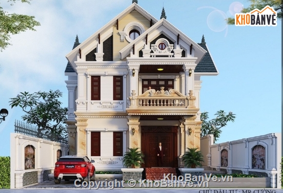 biệt thự 2 tầng,cad biệt thự 2 tầng,file cad biệt thự 2 tầng,biệt thự 2 tầng cad
