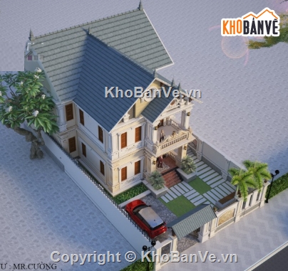 biệt thự 2 tầng,cad biệt thự 2 tầng,file cad biệt thự 2 tầng,biệt thự 2 tầng cad