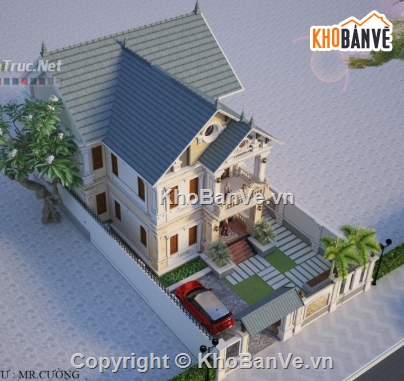 biệt thự 2 tầng,cad biệt thự 2 tầng,file cad biệt thự 2 tầng,biệt thự 2 tầng cad
