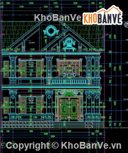 biệt thự 2 tầng,cad biệt thự 2 tầng,file cad biệt thự 2 tầng,biệt thự 2 tầng cad
