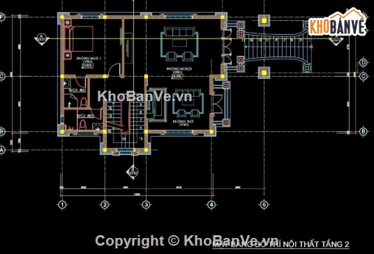 biệt thự 3 tầng,cad biệt thự 3 tầng,file cad biệt thự 3 tầng