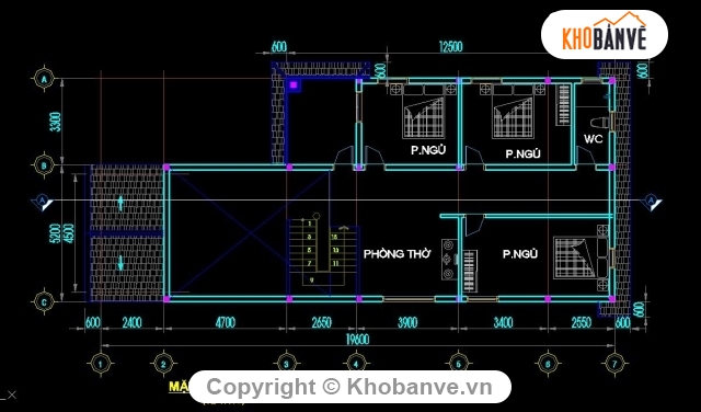 Biệt thự cấp 4  8.5x19.6m,Biệt thự 1 tầng,bản vẽ biệt thự vườn,Cad biệt thự 1 tầng